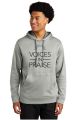 Sport Tek PosiCharge Sport-Wick Heather Fleece Hooded Pullover - ST264